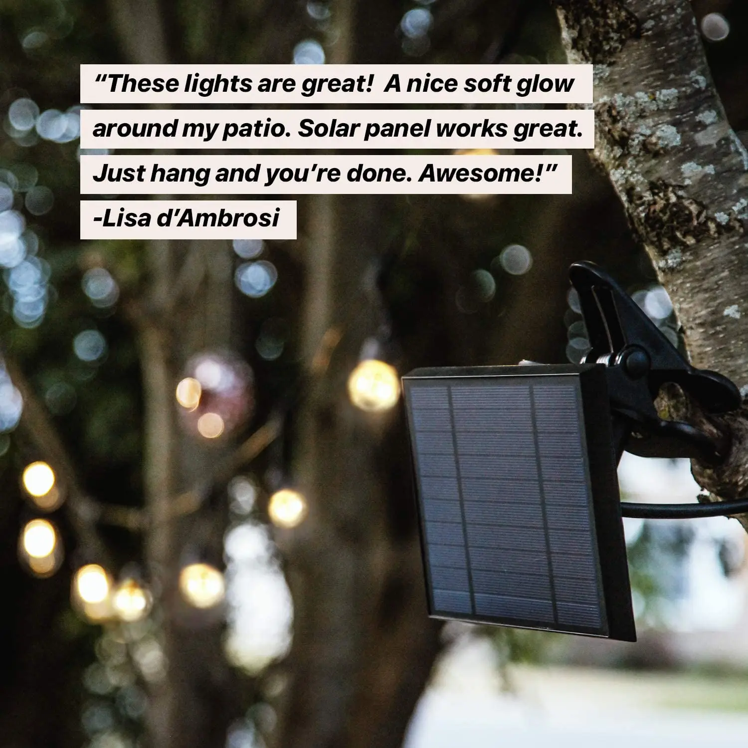 Водонепроницаемая 27 футов винтажная лампа Эдисона создает атмосферу бистро на