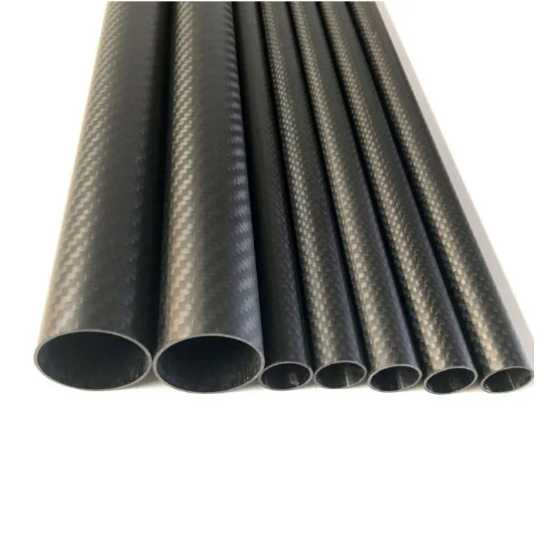 4pcs/lot Carbon Fiber Tube 3K For Quadcopter Arm DIY Drone 10mm 12mm 14mm 16mm 18mm 22mm 24mm 26mm 28mm 30mm 32mm Length 500mm | Игрушки и