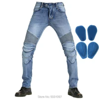 2020 new loong biker motorcycle riding pants high quality protective jeans knight casual trousers high flexibility slim jeans