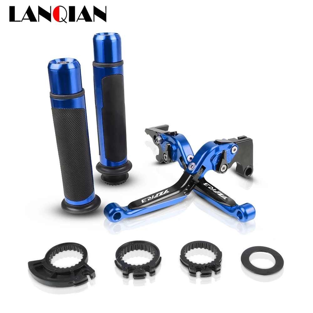 

For Yamaha YZF R3 Motorcycle CNC Brake Clutch Lever & 7/8 22MM Handlebar Grips YZFR3 2014 2015 2016 2017 2018 YZF R3 Accessories