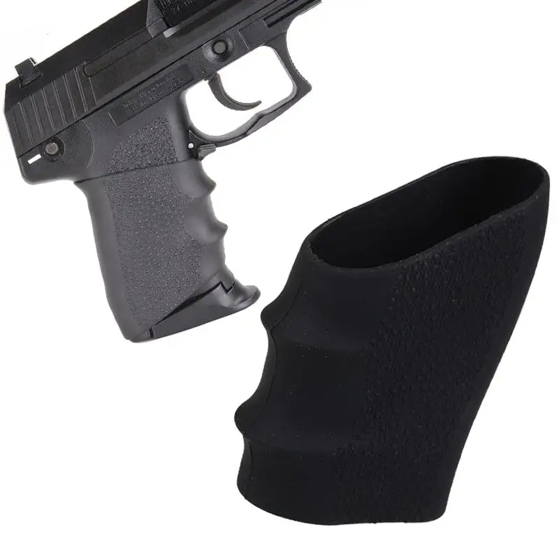 

MAGORUI GLOCK Anti Slip Rubber Grip Sleeve (Universal) Fits For Glock17 19 20 26, S&W, Sigma, Ruger, Colt, Beretta