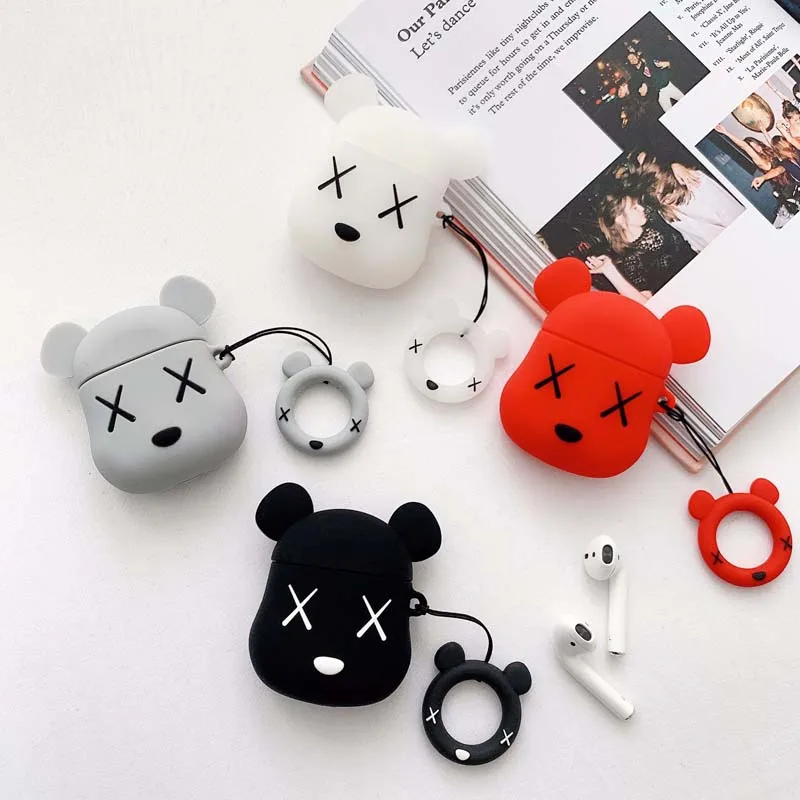 Kaw Air Pods чехол беспроводные Bluetooth наушники гарнитура универсальный 1/2 поколение