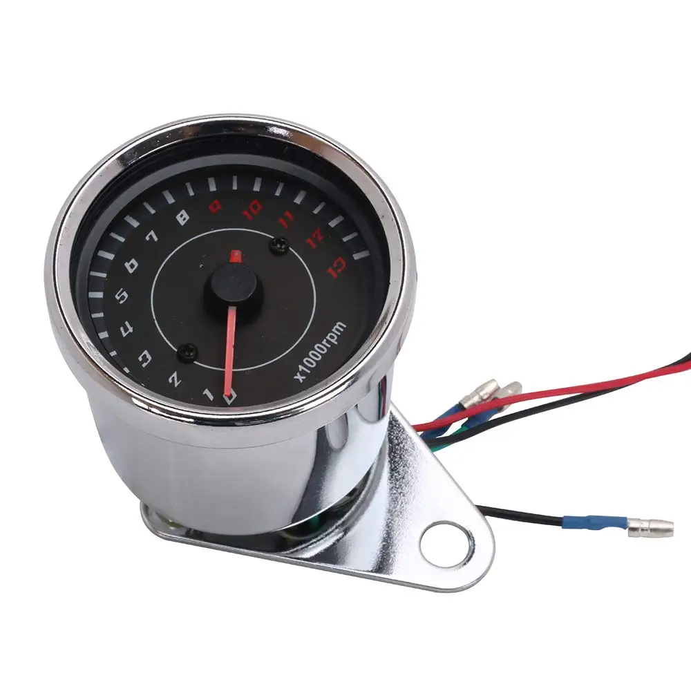 Универсальный Тахометр для мотоцикла 12 В постоянного тока электронный тахометр