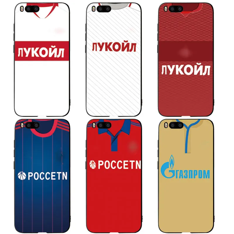 Чехол для телефона ЦСКА Спартак в виде Джерси зенита чехол Xiaomi Redmi A1 A2 4X Note 5 Plus 8 9 SE