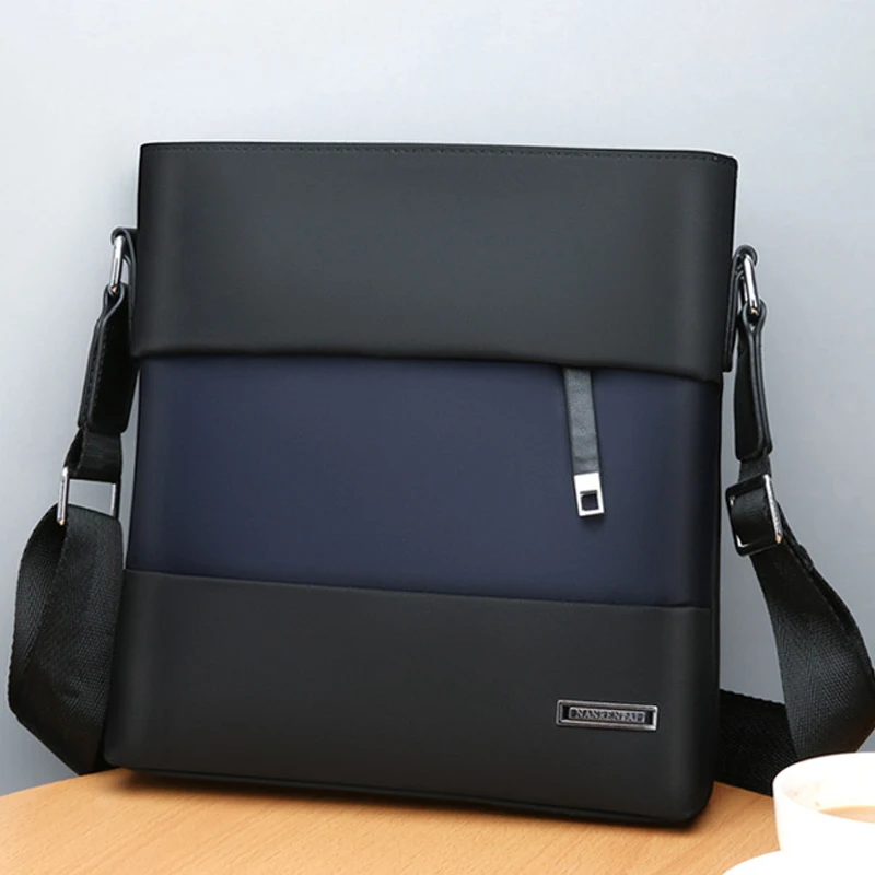 Водоотталкивающая нейлоновая деловая Повседневная сумка через плечо для мужчин