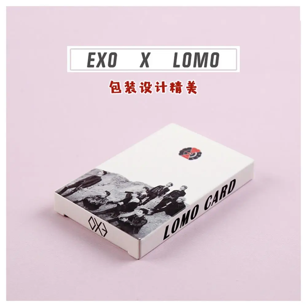 EXO HD фотокарты навязчивые коллективные карты не портят мой темп бумага ЛОМО фото L