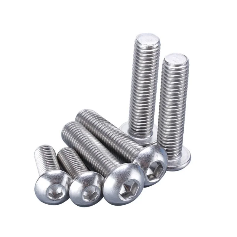 Винт с круглой головкой и внутренней шестигранной гайка комплект