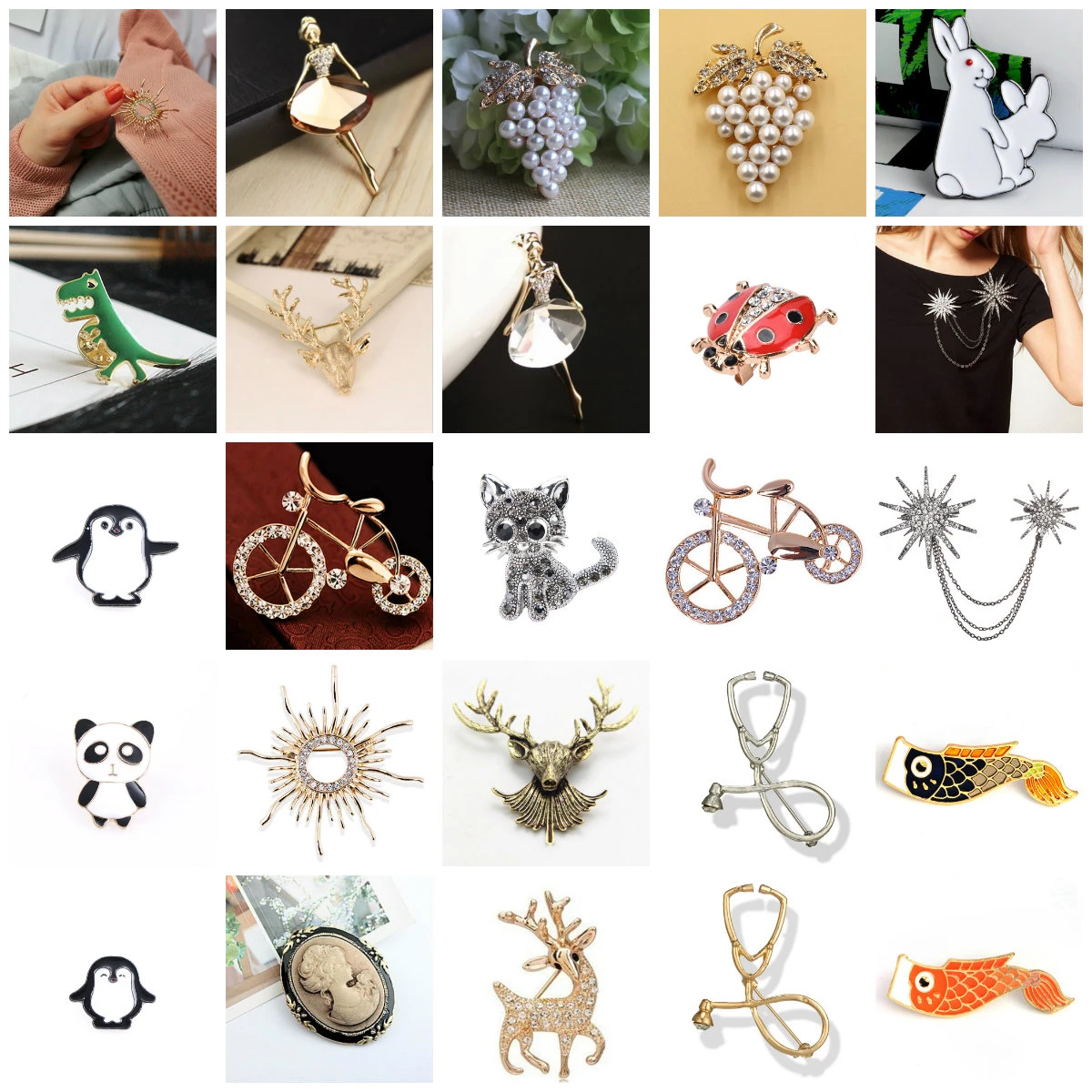 1 шт мульти формы Броши для женщин ювелирные изделия новые модные блестящие