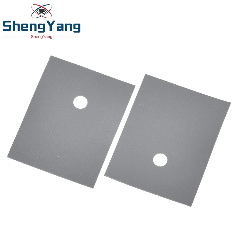 100 шт. большой TO 3P 247 силиконовый лист изоляции колодки силиконовая изолирующая