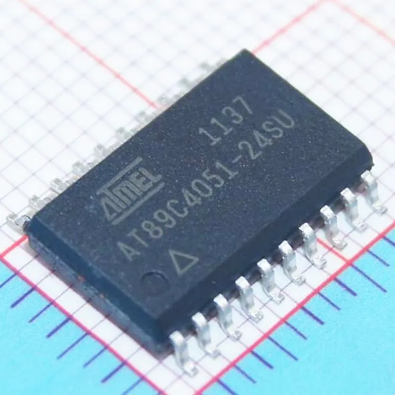 

10Pcs Original AT89C4051-24SU AT89C4051-24SC SOP20