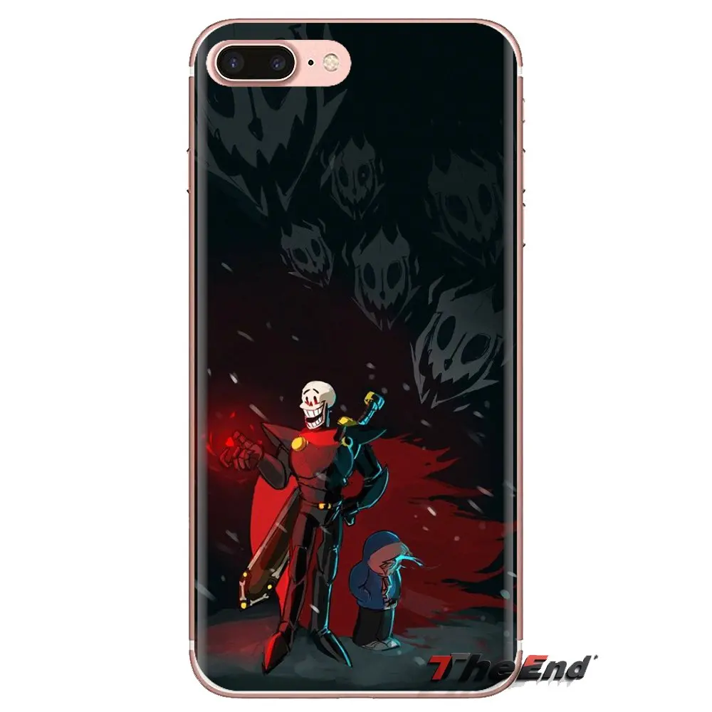 Мягкие прозрачные чехлы Чехлы для iPod Touch Apple iPhone 4 4s 5 5S SE 5C 6 6S 7 8 X XR XS Plus MAX игра Undertale