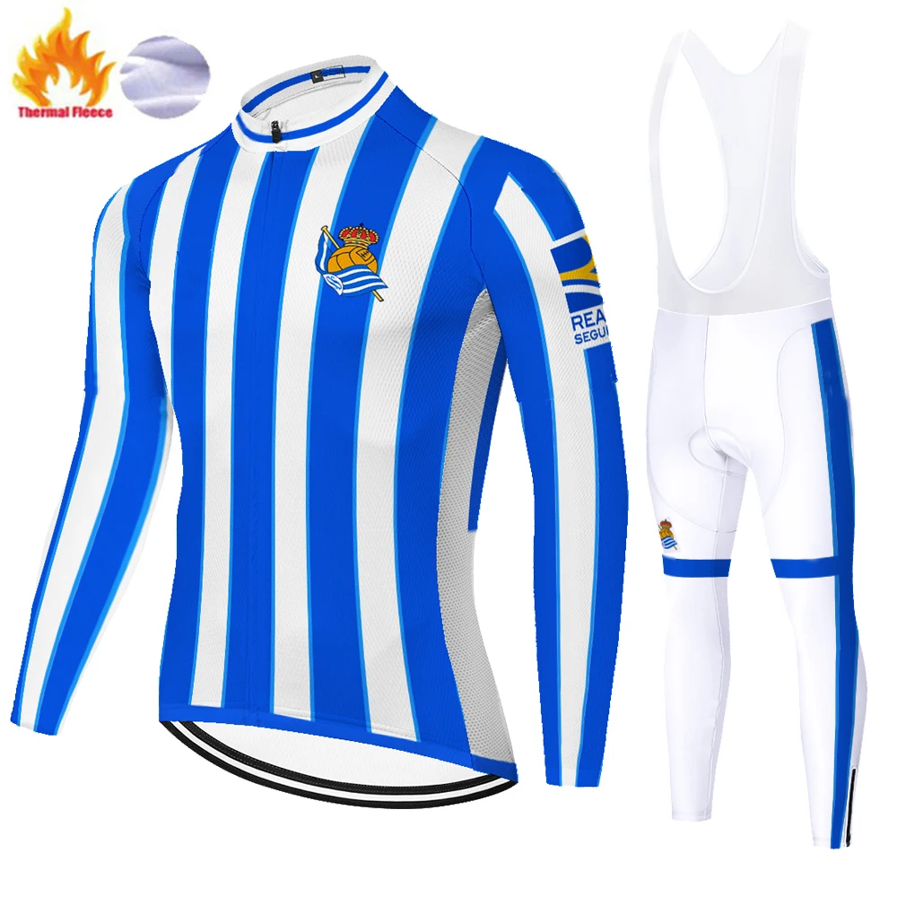 Зимняя Теплая Флисовая Мужская футболка Proteam Green Betis ropa bicicleta hombre одежда для