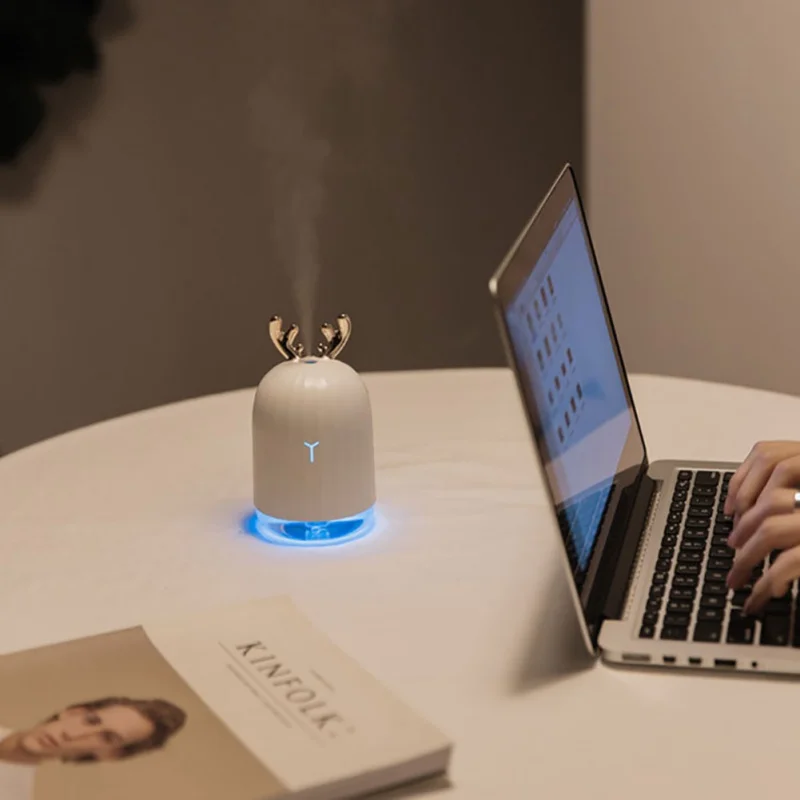 Портативный увлажнитель воздуха креативный Min Elk Rabbit USB очиститель Освежитель