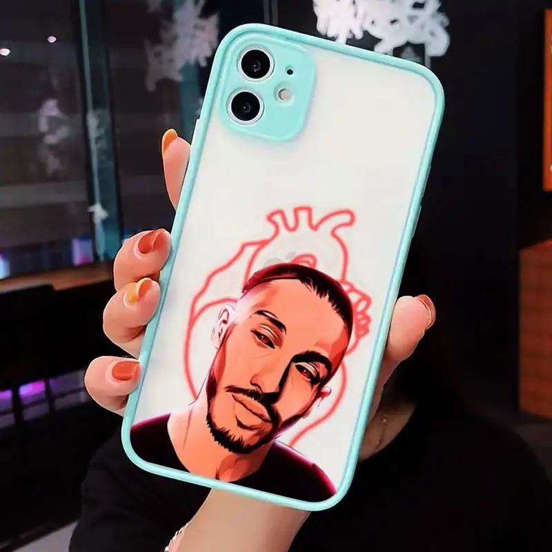 

Rapper singer PNL QLF Phone Case matte transparent For iphone 7 8 11 12 plus mini x xs xr pro max cover
