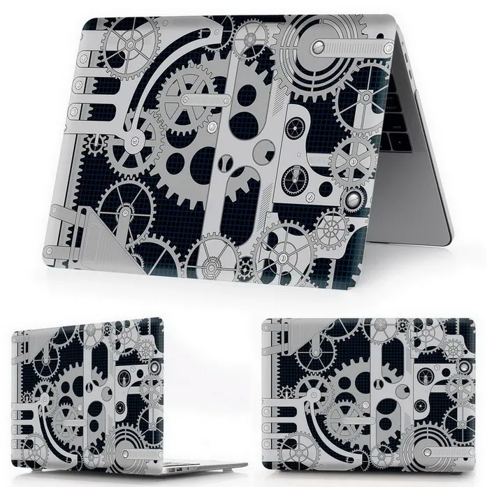 Чехол для ноутбука MacBook Air 11 13 дюймов A1466 A1932 Pro 12 13 15 retina A1502 A1706 A1708 A1989 A2159 характеристика чехол - Цвет: ji xie