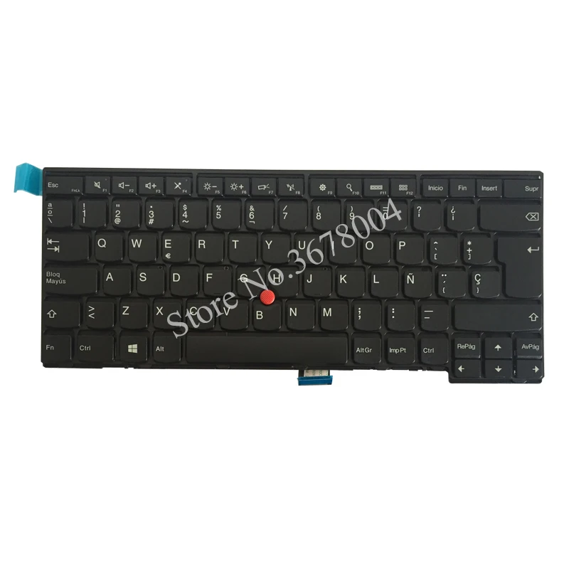 Новая клавиатура SP для ноутбука LENOVO THINKPAD T440 T440S T431S T440P T450 T450S испанская 04Y2736|laptop