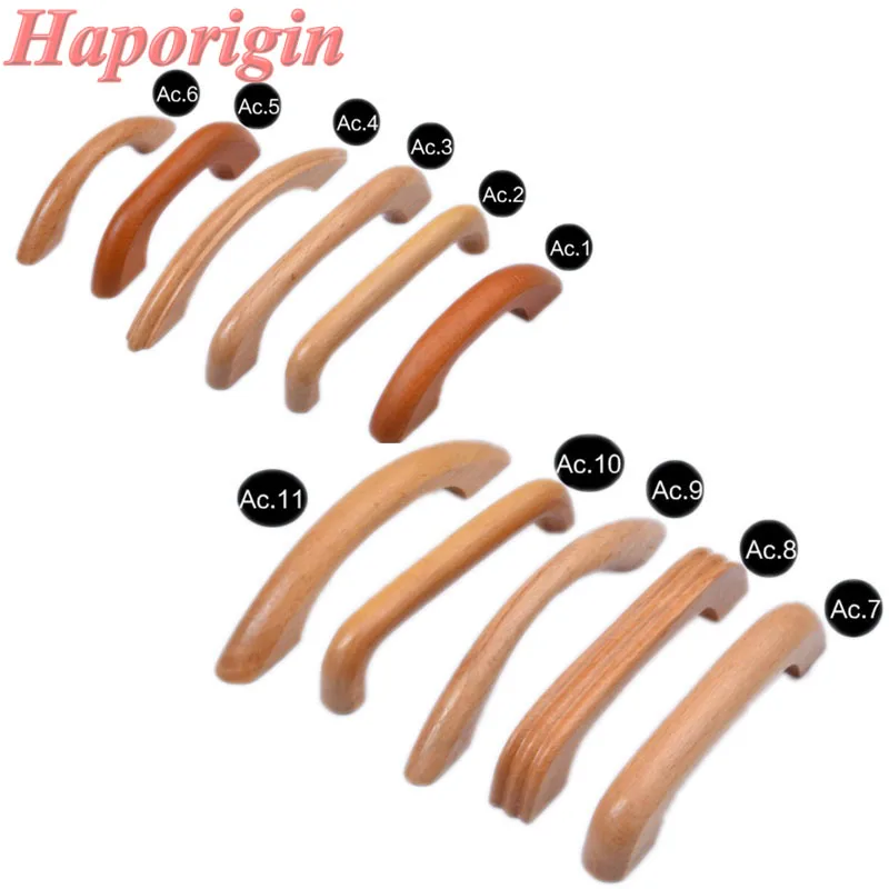 10 шт. деревянные ручки для кухонного шкафа шкафа|Ручки шкафа| |