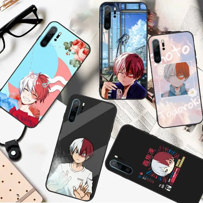 

Shoto Todoroki My hero academia Phone Case For Huawei honor Mate 10 20 30 40 i 9 8 pro x Lite P smart 2019 nova 5t