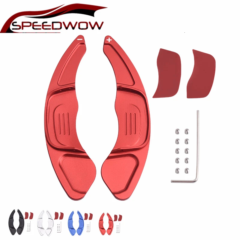 Алюминиевые Переключатели скоростей на руль автомобиля для Volkswagen VW GOLF 7 2015 GTI R MK7