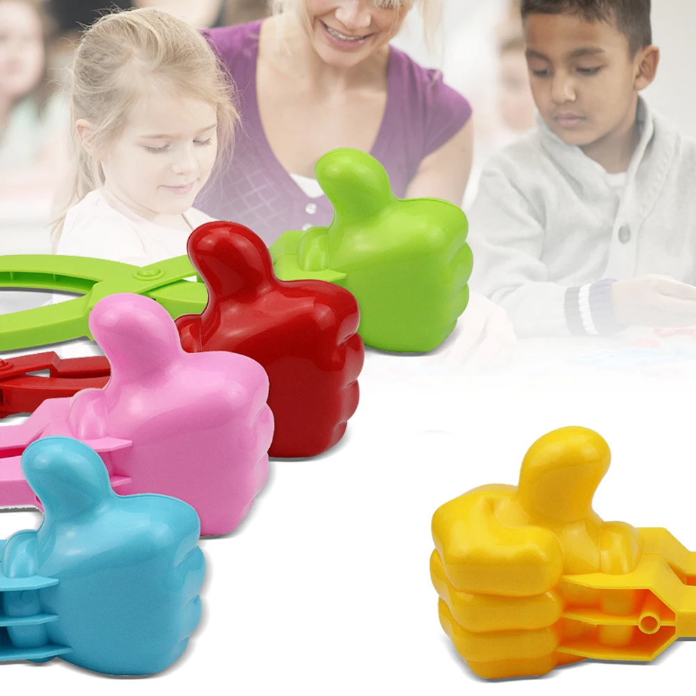 

Зимняя снежная игрушка большой палец пятиконечная звезда форма для снега зимние снежные уличные игрушки