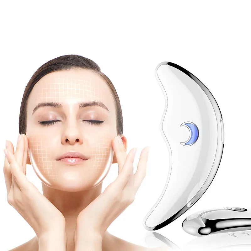 

Face Guasha Massage Microcurrent Massager Face Lifting Device Anti-aging Skin Rejuvenation Machine Electirc Scraping Body Tools