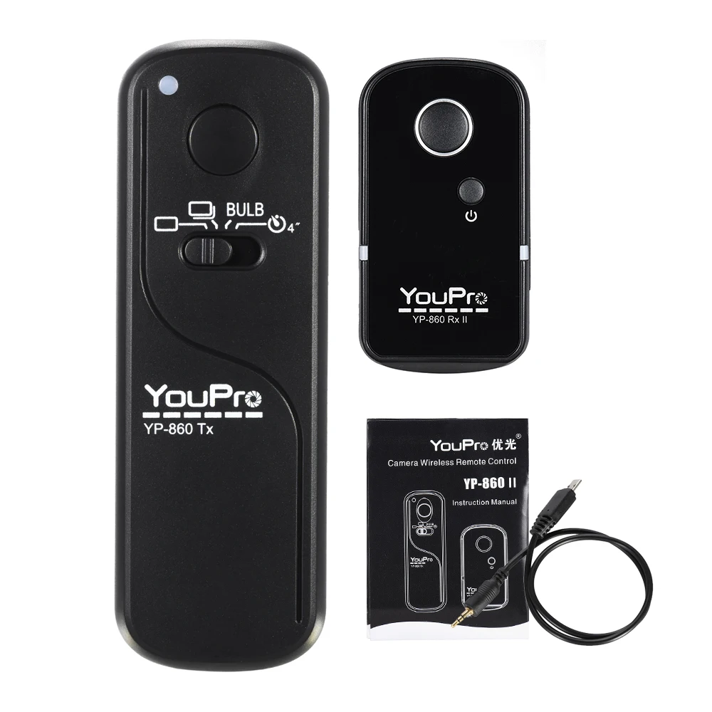 YouPro YP 860 S2 2 4G беспроводной пульт дистанционного управления спуска затвора