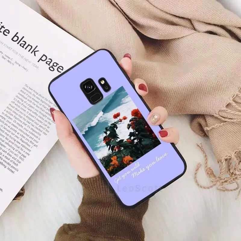 

Sunflower flower stamp Phone Case for samsung galaxy s21 s20 fe s10 s9 s8 s30 note 20 10 ultra plus pro lite 5G funda cover