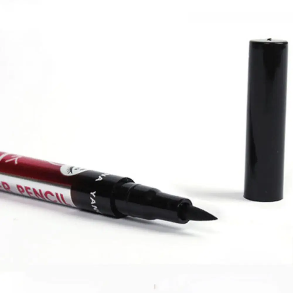 Портативная 1 шт. водостойкая жидкая подводка для глаз черная коричневая синяя