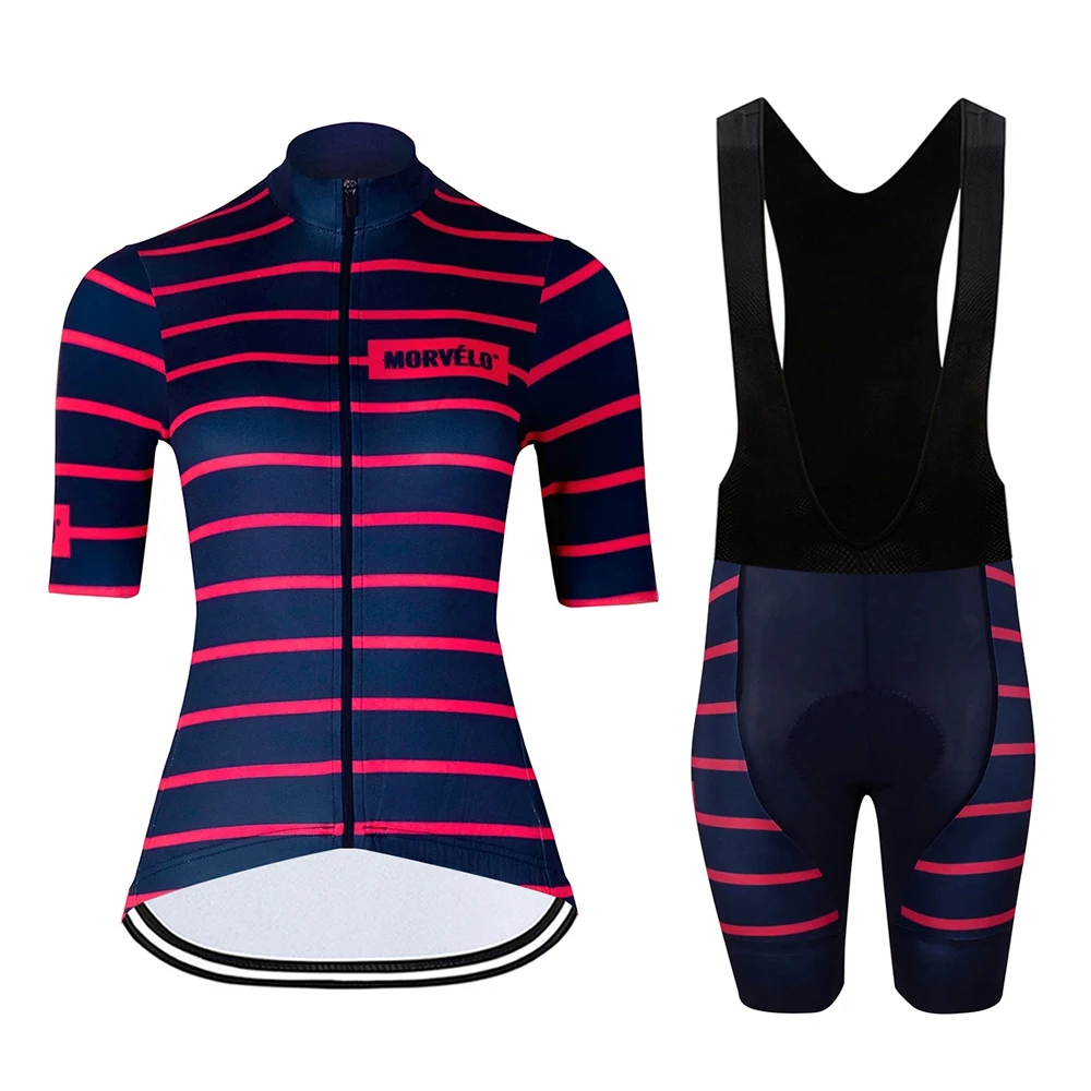 

2020 summer cycling jersey short sleeve racing women's bike clothing mtb ropa ciclismo set female gel bicycle shorts suit