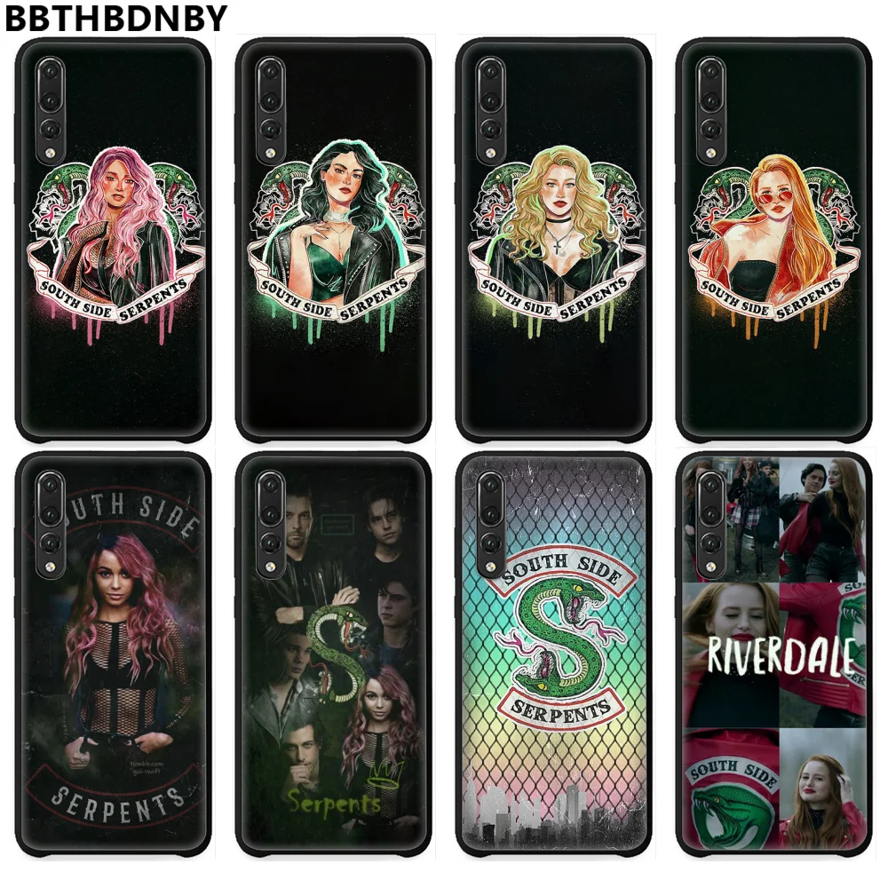 &quotЮжная сторона змеи&quot ривердейл DIY Роскошный чехол для телефона Huawei Honor 7C 7A 8X 8A 9