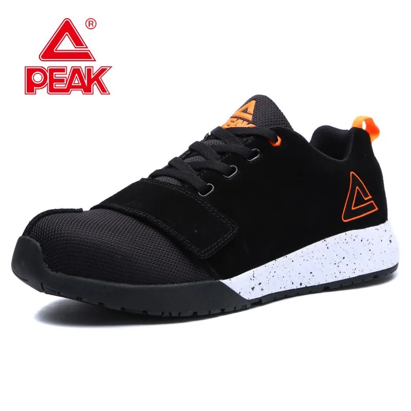 

Peak labor protection running shoes anti smash and anti slip safety steel head lr72019 running shoes