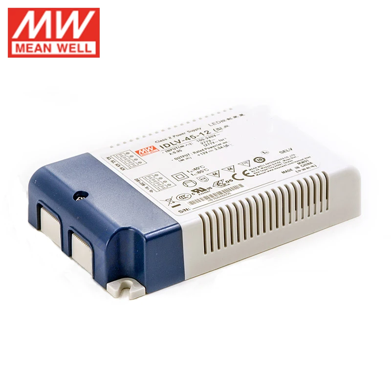 Светодиодный драйвер MEAN WELL IDLV-45-24 45 Вт 1.88A 24 В постоянное напряжение режим PWM