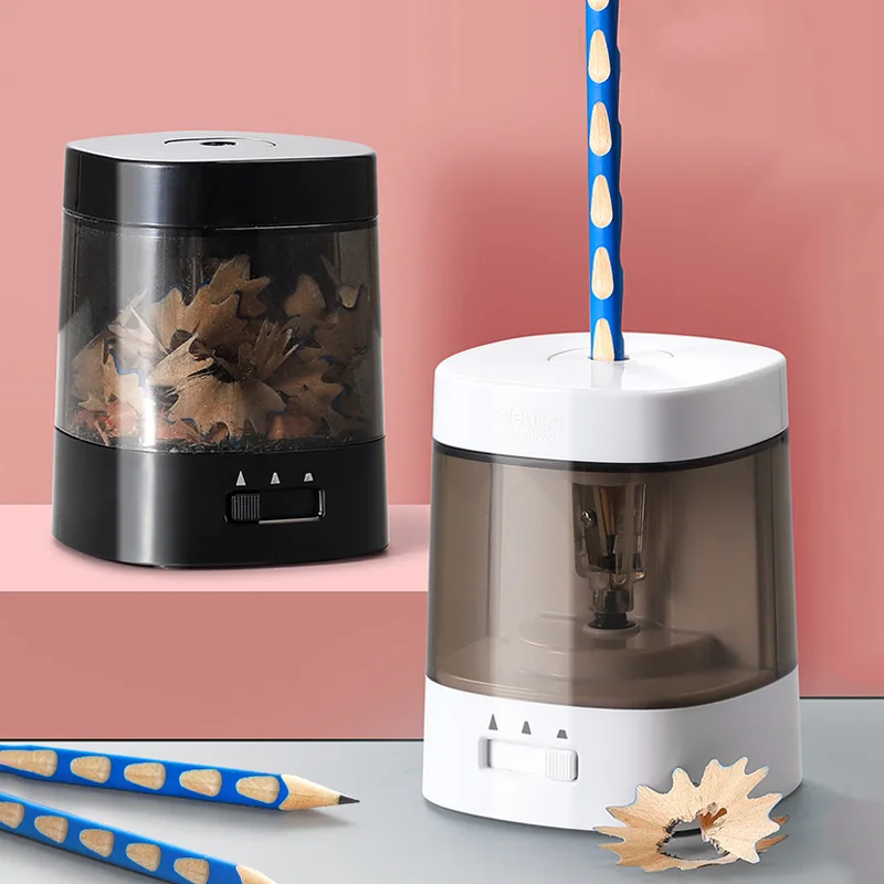 

Deli Electric automatic pencil sharpener supplies/accesorios oficina y escolares for Artists children Colored pencils Sharpeners