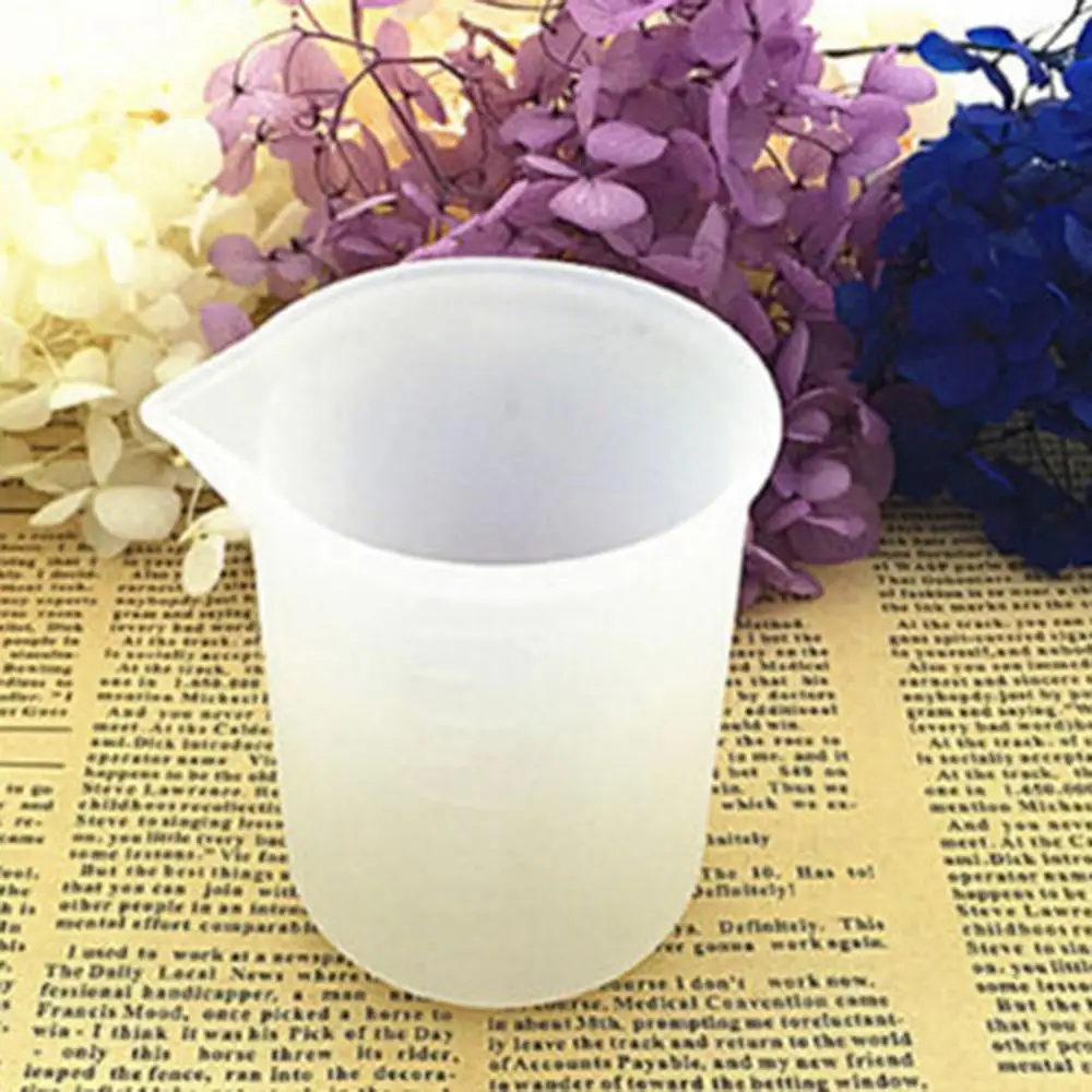 100ml Baking Kitchen Silicone Graduated Measuring Cup Scales Pour DIY Craft Jewelry Tool | Украшения и аксессуары