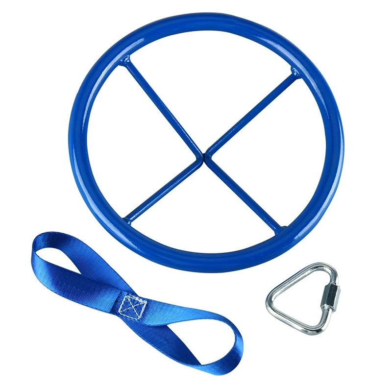 Диаметр Металл ниндзя колеса с карабин безопасности передовые обезьяна бар