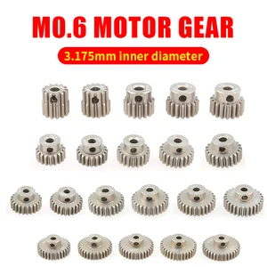 Шестерня из алюминиевого сплава SURPASS-HOBBY M0.6, 3,175 мм, 13T, 15T, 17T, 18T, 20T, 22T, 24T, 28T, 30T, 33T, для моделей 110 Rc