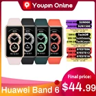 Смарт-браслет Huawei Band 6, светодиодный экран AMOLED 1,47 дюйма, пульсометр, мониторинг сна