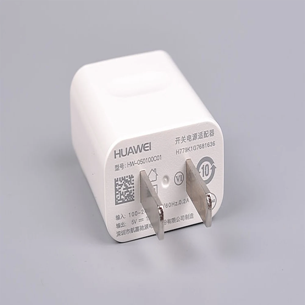 Оригинальное дорожное зарядное устройство для Huawei 5 в 1 А адаптер USB Type-c кабель