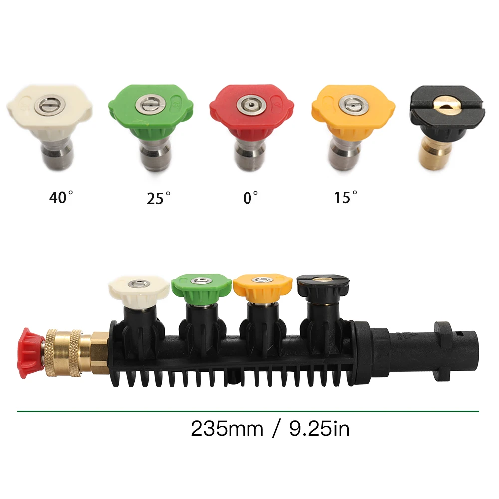 Насадка для мойки под давлением насадка распыления воды копья быстроструйная