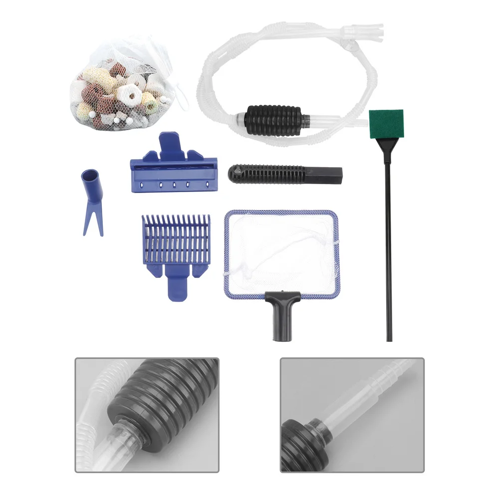 

1Set Fish Tank Gravel Cleaner Aquarium Water Changer Siphon Sand Cleaner