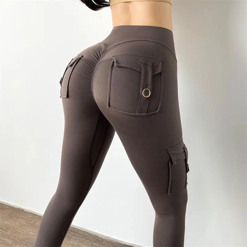 

2020 New Yoga Pants Female High Waist Lift hip Running Sports Pants Ink Pattern Fitness leggings Workout Elasticity Yoga Tights
