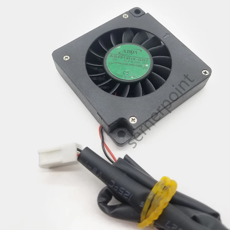 Новый вентилятор для ADDA AB4512HX GD7 TEX2 DC 12V 0.20A 45x45x10 мм квадратный сервера|Кулеры и