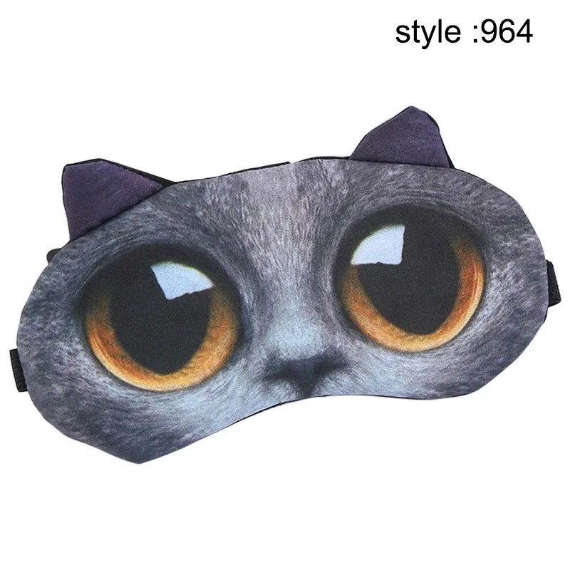

3D Cute Animal Eyepatch Sleeping Eye Mask for Travelling can CSV