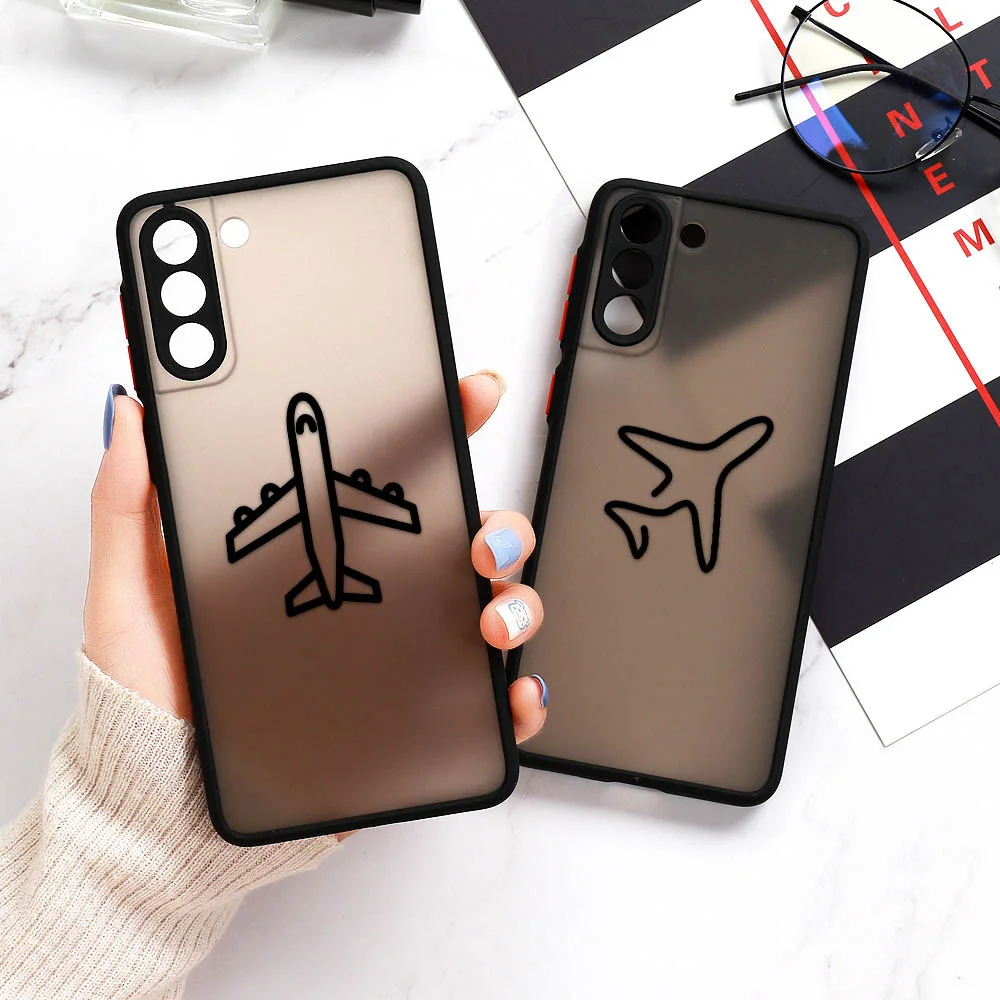 

S20 FE Case For Samsung S21 Ultra S10 S9 S8 Plus S10e S30 G970F Painted Fundas On S21 Plus Silicone Transparent Soft Back Cover
