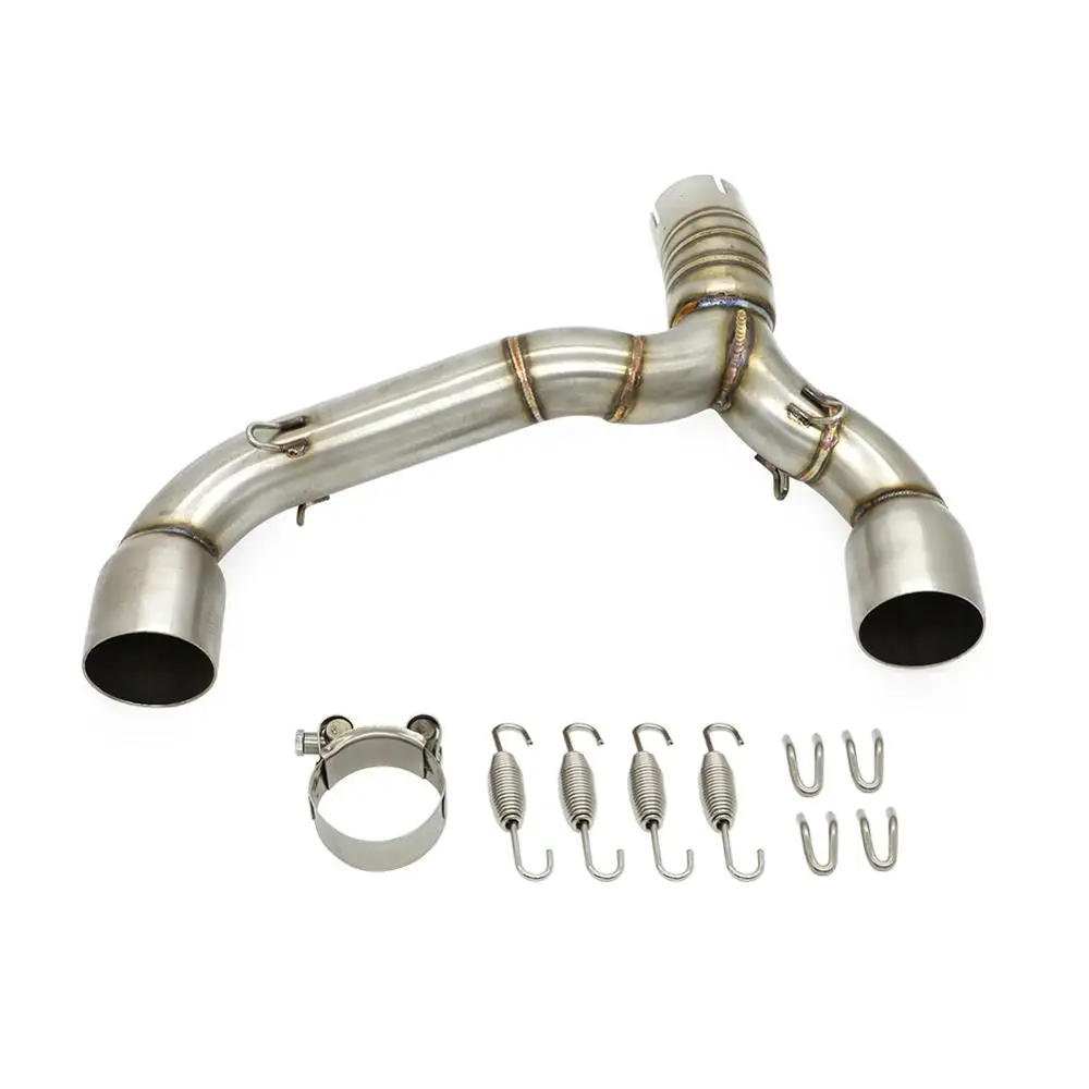

For Suzuki GSR400 GSR600 BK400 BK600 Motorcycle Slip-On Exhaust Pipe Middle Link Tube Muffler Adaptor GSR BK 400 600