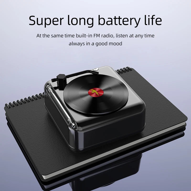 Уличный мини-динамик Bluetooth лучший подарок квадратный портативный беспроводной