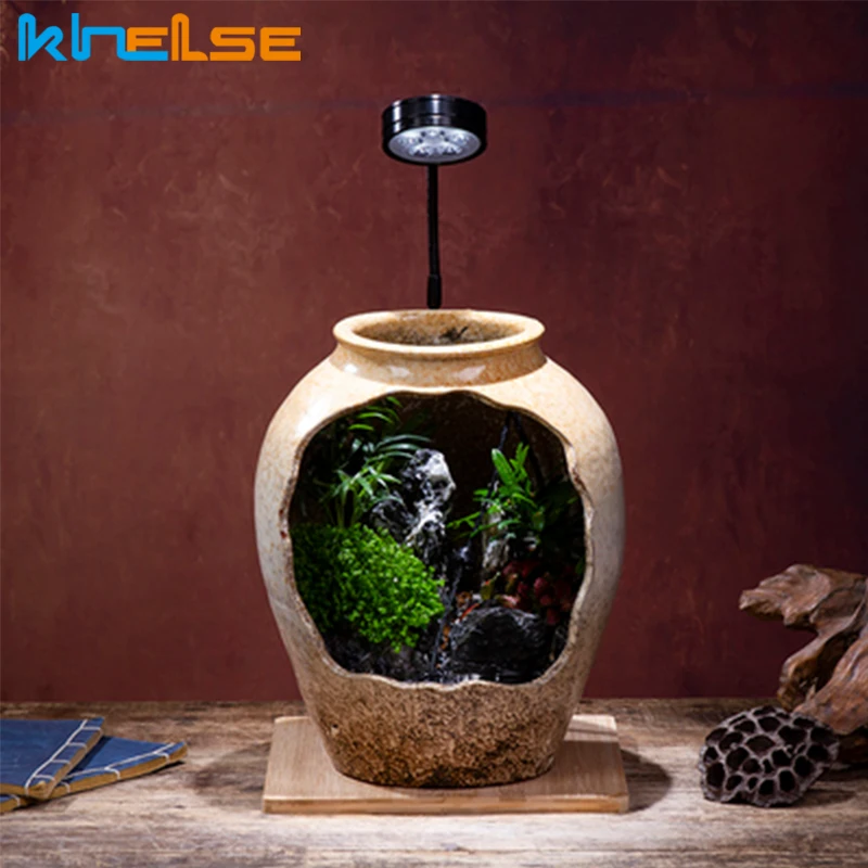 Стиль ADA аквариумный светодиодный светильник растительный ландшафтный лампа для