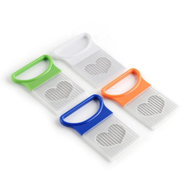 Новый Кухня гаджеты луковый слайсер томат овощи безопасная вилка нарезки