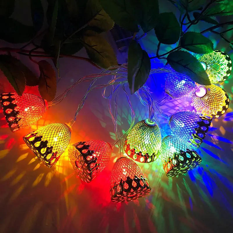 10 светодиодов Строка светильник праздничный s для рождественские украшения на