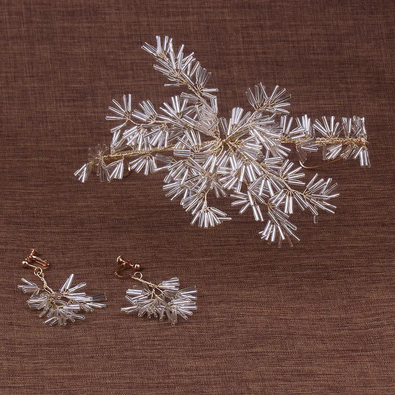 Ручная работа головная повязка ювелирные аксессуары для волос с бисером